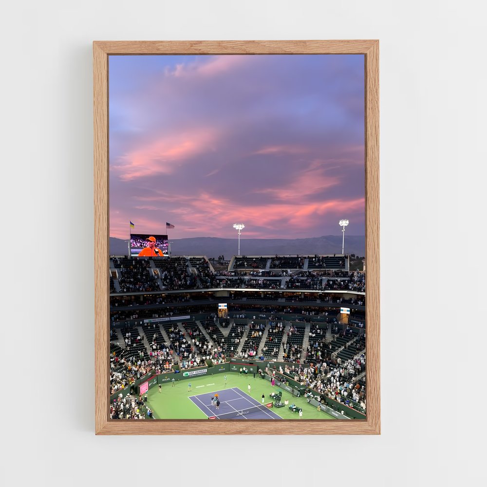 Poster Match au Sommet – affiche Tennis (vue 4)